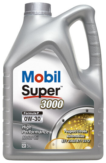 MOBIL SUPER 3000 FORMULA P 0W‑30 1